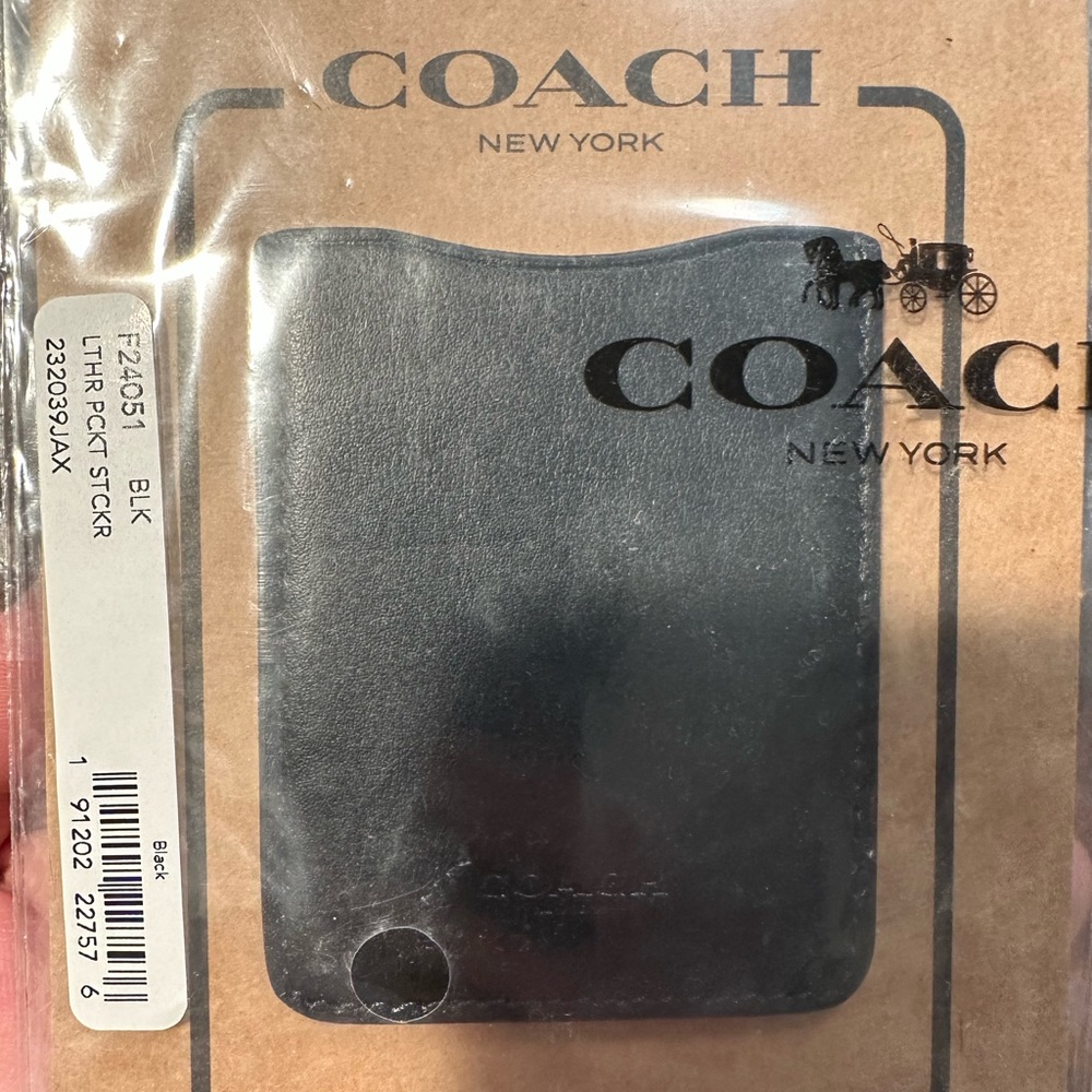 Coach phone wallet